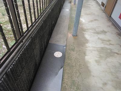 高圧洗浄にて汚れを落としました