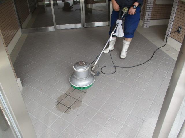 市川市某所定期清掃
